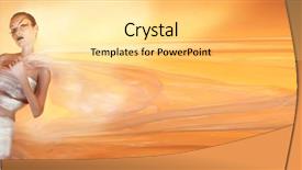  Presentation with anorexic - Theme featuring eating disorder - abstract portrait of anorexic teenage background and a blonde colored foreground