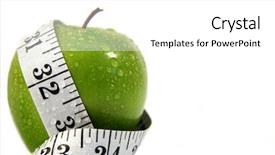  Presentation with eating disorder - Cool new PPT theme with heartattack medical - measuring the blood backdrop and a light gray colored foreground.