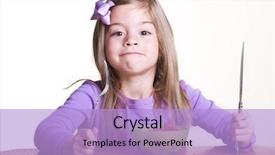  Presentation with ready to eat meal delivery - PPT layouts featuring eating habits - cute little girl ready background and a light blue colored foreground