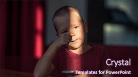  Presentation with ice cream - Amazing presentation having eating ice cream high contrast backdrop and a wine colored foreground