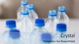  Presentation with food industry - Cool new presentation with eating industry packing and food backdrop and a light blue colored foreground