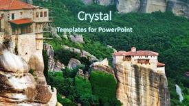  Presentation with holy spirit confirmation - Audience pleasing presentation consisting of ecclesiastes - holy monastery of varlaam is backdrop and a  colored foreground