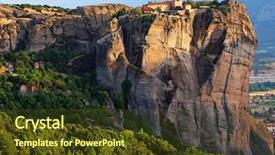  Presentation with solemnity of most holy trinity - Audience pleasing presentation theme consisting of ecclesiastes - monastery of the holy trinity backdrop and a tawny brown colored foreground