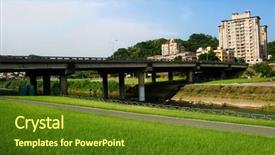  Presentation with apartments - Beautiful slides featuring ecco park - here are beautiful apartments backdrop and a  colored foreground