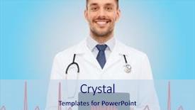  Presentation with ecg - Audience pleasing presentation design consisting of ecg app - medicine profession and healthcare concept backdrop and a  colored foreground