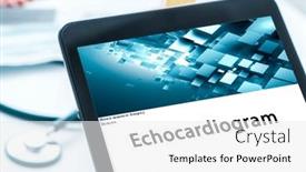  Presentation with medical procedure - Slide set consisting of echocardiogram-medical-procedures-a-procedure background and a white colored foreground
