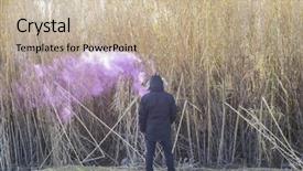  Presentation with addiction - Audience pleasing presentation consisting of ecigarette - man with smoke on his backdrop and a mint green colored foreground