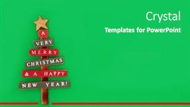  Presentation with design christmas holiday - Presentation theme having eco-friendly-retro-wooden-rustic background and a  colored foreground