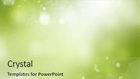  Presentation with spring nature grass - Cool new presentation theme with eco green - spring or summer season abstract backdrop and a soft green colored foreground