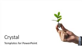  Presentation with green energy - Beautiful PPT layouts featuring eco green energy mixed media backdrop and a white colored foreground