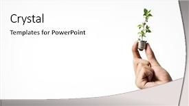  Presentation with green energy - Beautiful PPT layouts featuring eco green energy mixed media backdrop and a white colored foreground