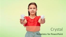  Presentation with eco sustainability - Beautiful slide deck featuring eco-living-and-sustainability-concept backdrop and a  colored foreground