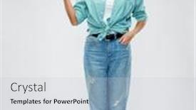  Presentation with eco sustainability - Theme consisting of eco-living-environment-and-sustainability background and a lemonade colored foreground