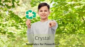  Presentation with eco sustainability - Beautiful slide deck featuring eco-living-environment-and-sustainability backdrop and a yellow colored foreground