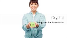  Presentation with eco sustainability - Colorful slide set enhanced with eco-living-environment-and-sustainability backdrop and a white colored foreground