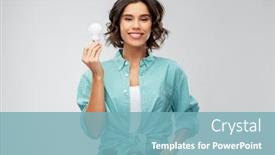  Presentation with eco sustainability - Amazing presentation theme having eco-living-inspiration-and-sustainability backdrop and a seafoam green colored foreground