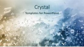  Presentation with rain sky - Slide deck enhanced with background image of cloudy sky with lightning and rain background and a sky blue colored foreground