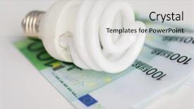  Presentation with utilities - Amazing presentation theme having ecofriendly - business finance energy saving backdrop and a light gray colored foreground