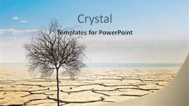  Presentation with disaster - Slides enhanced with ecological-disaster-as-concept-mixed background and a light blue colored foreground