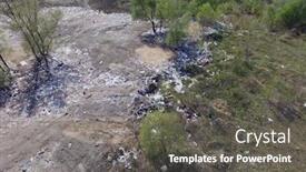  Presentation with ukraine - PPT theme enhanced with ecology-of-ukraine-nature background and a dark gray colored foreground