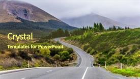  Presentation with pancake - Audience pleasing PPT layouts consisting of west coast of the south backdrop and a tawny brown colored foreground