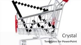  Presentation with clipping - Presentation theme featuring ecommerce - internet shopping clipping path included background and a white colored foreground