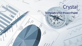  Presentation with economic development - Cool new PPT theme with economic development - graphs and charts workplace businessman backdrop and a sky blue colored foreground