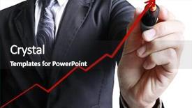  Presentation with activity graph showing an earthquake - Beautiful PPT theme featuring economic growth - hand showing graph backdrop and a dark gray colored foreground