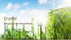  Presentation with development economics - PPT theme enhanced with economics - industrial development concept background and a cream colored foreground