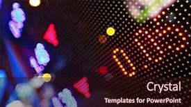  Presentation with pricing - PPT layouts with economics - stock market pricing abstract background and a wine colored foreground