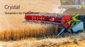  Presentation with harvest is plentious - Cool new slide deck with crushing - homemade dried and crushed chili backdrop and a white colored foreground