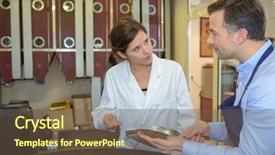  Presentation with manufacturing - Presentation consisting of economics market demand - coffee manufacturing nutritionist background and a  colored foreground