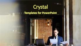  Presentation with formal jacket - Colorful presentation theme enhanced with economy concentartion - serious concentrated handsome business analyst backdrop and a wine colored foreground