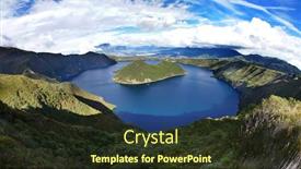  Presentation with ecuador - Colorful PPT theme enhanced with ecuador backdrop and a tawny brown colored foreground