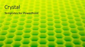  Presentation with hexagon - Beautiful PPT theme featuring edge computing - yellow green hexagon abstract background backdrop and a gold colored foreground