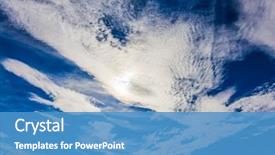  Presentation with tourism australia - Audience pleasing presentation theme consisting of edge of the earth backdrop and a teal colored foreground