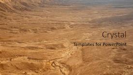  Presentation with riyadh - PPT layouts consisting of edge-of-the-world-popular background and a coral colored foreground