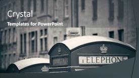  Presentation with united - Audience pleasing presentation consisting of edinburgh-city-street-view backdrop and a dark gray colored foreground