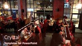  Presentation with craft beer - Beautiful theme featuring edinburgh-march-3-2018-customers backdrop and a wine colored foreground