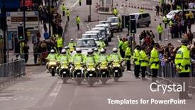  Presentation with pope - Colorful theme enhanced with edinburgh-scotland-uk-september-16 backdrop and a gray colored foreground