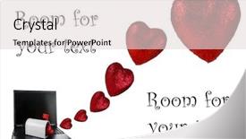  Presentation with edu - Presentation theme with edu - laptop computer with a mail background and a light gray colored foreground