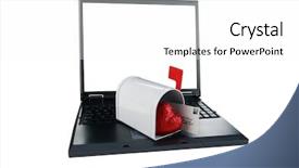  Presentation with edu - Presentation having edu - laptop computer with a mail background and a white colored foreground