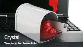  Presentation with edu - Cool new presentation with edu - laptop computer with a mail backdrop and a dark gray colored foreground