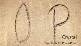  Presentation with sea shore - PPT layouts with educa o - concept or conceptual abstract set background and a  colored foreground