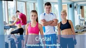  Presentation with young healthy people - Colorful presentation enhanced with educaiton - group portrait of healthy backdrop and a  colored foreground