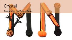  Presentation with modeling - PPT theme enhanced with educatio n - plasticine letters m and n background and a yellow colored foreground