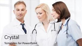  Presentation with healthcare technology - Audience pleasing slide set consisting of trauma education - healthcare and technology concept backdrop and a  colored foreground