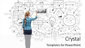  Presentation with future plan - Amazing presentation theme having education and advertising concept - young backdrop and a white colored foreground