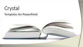  Presentation with education book or tree - PPT layouts featuring education and book concept - open background and a white colored foreground