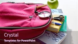  Presentation with education pink - Colorful PPT layouts enhanced with education-and-learning-concept-pink backdrop and a wine colored foreground